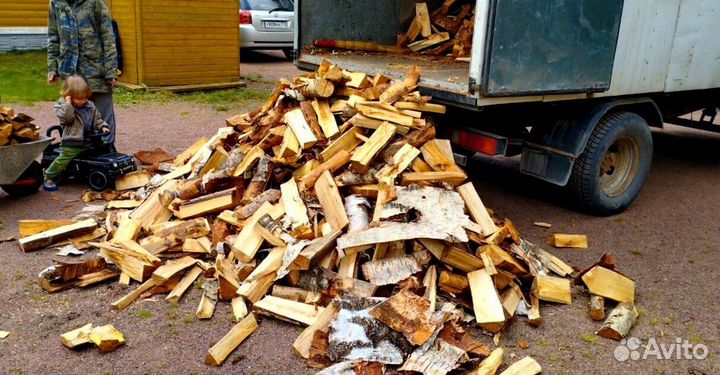 Дрова колотые от 1 куба