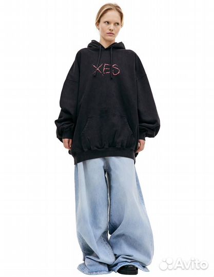 Худи Vetements XES Оверсайз