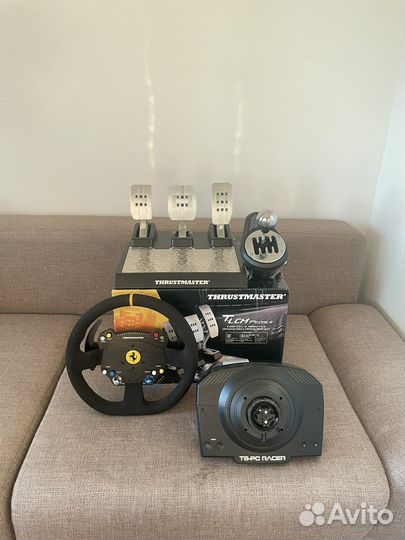 Trustmaster TS PC + педали tlcm + TH8A