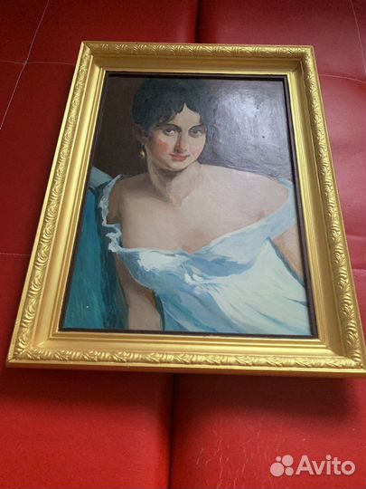 Картина Портрет В.Ершов 60х45