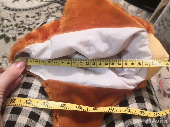 Костюм новогодний- Шапка белочка