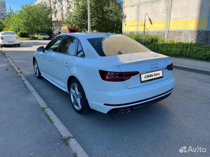 Audi A4 2.0 AMT, 2017, 140 000 км