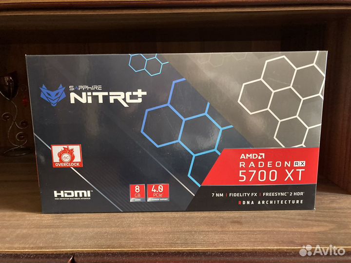 Sapphire Radeon RX 5700 XT 8192Mb nitro+ OC (11293