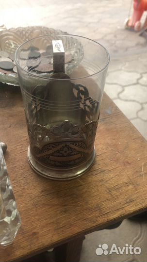 Подстаканник серебряный