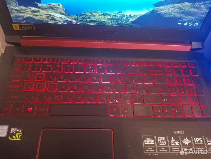 Acer nitro 5 GeForce GTX 1050