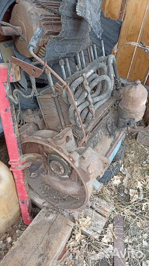 Блок с коленвалом