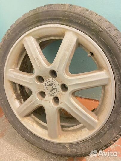 Литые оригинальные диски honda civic 225/45r17