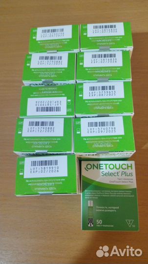 Тест полоски one touch select plus 50шт