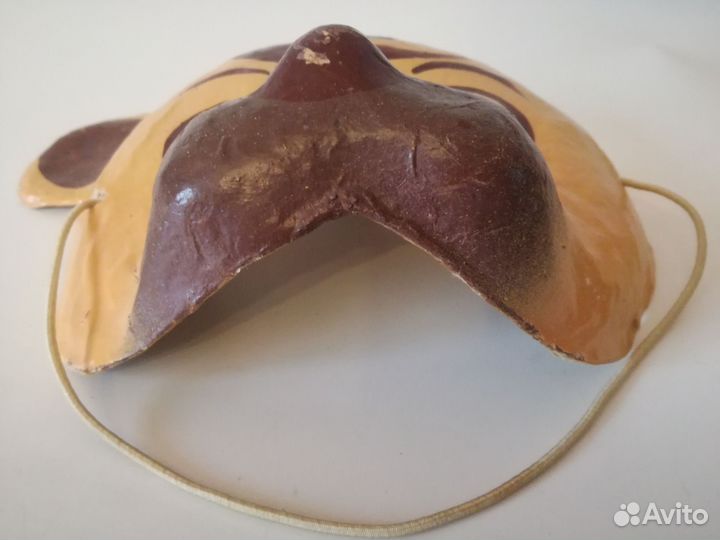 Маска Новогодняя Карнавальная советская Медведь