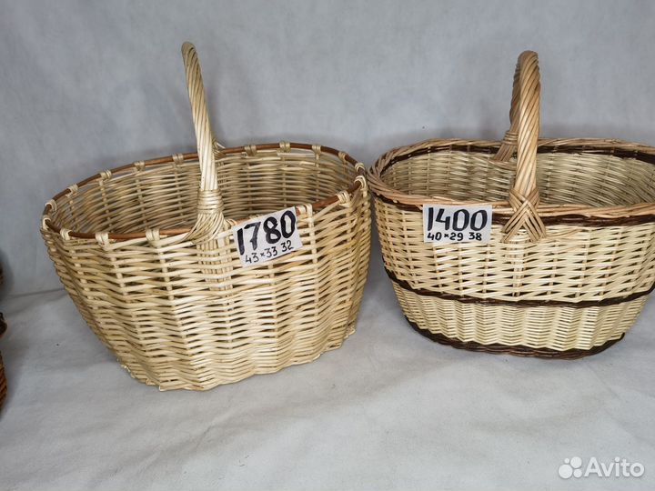 Корзины плетеные грибные лучшие