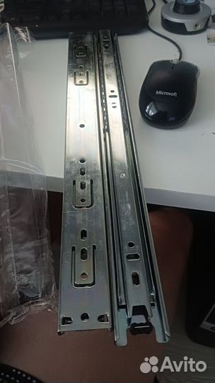 Направляющие для ящиков 400 мм H35 Шариковые