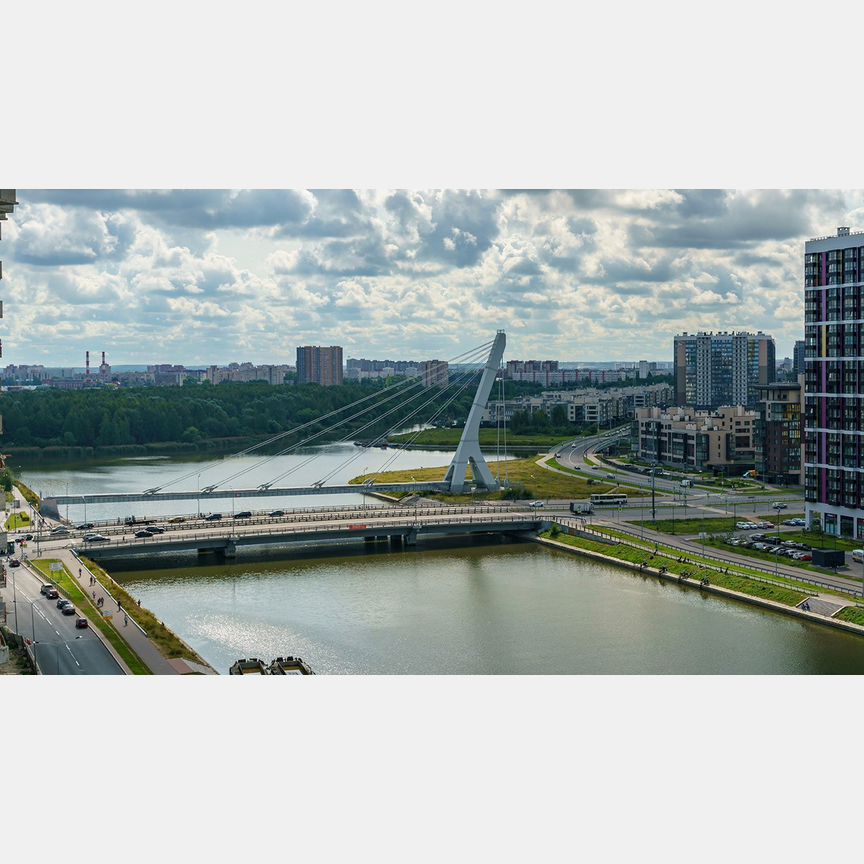 2-к. квартира, 52 м², 2/20 эт.