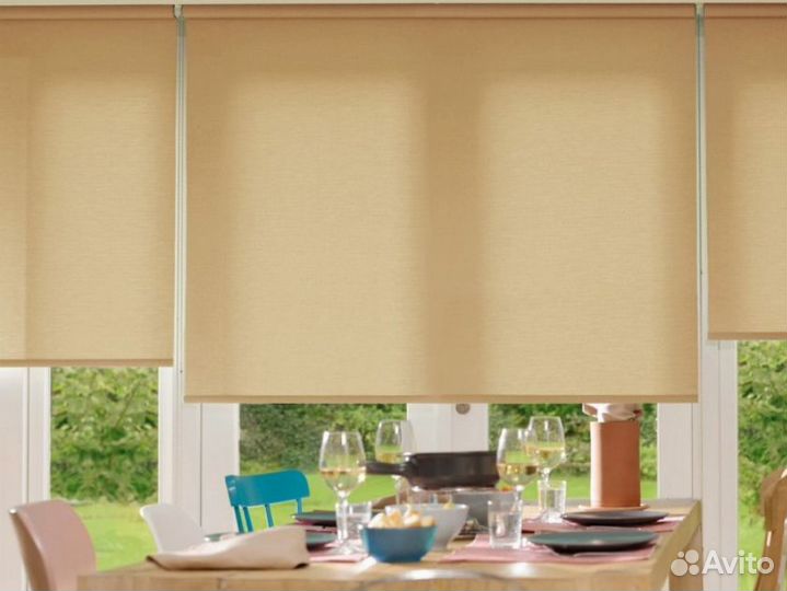 Рулонные шторы на окна