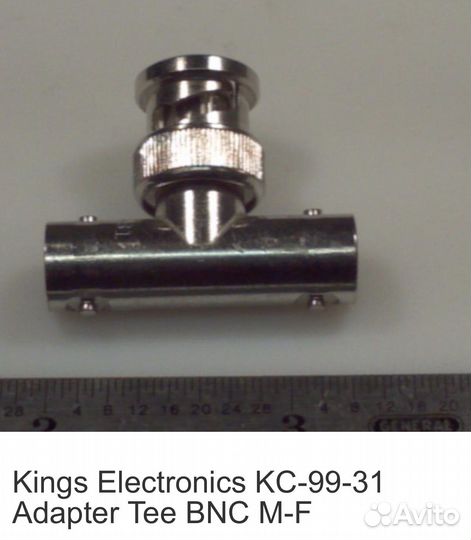 Kings Electronics KC-99-31 Adapter Tee BNC M-F