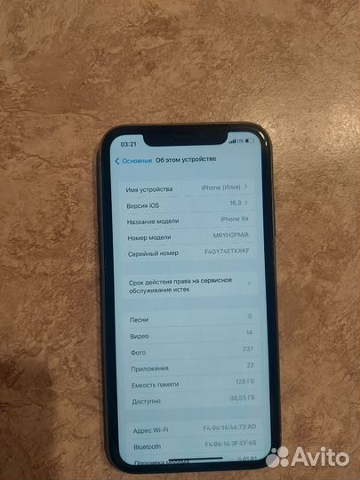 iPhone xr 128