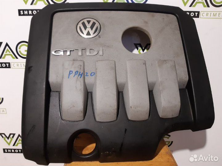 Декоративная крышка двигателя Golf MK5 2.0TDI