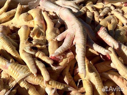 Лапки куриные неочищенные