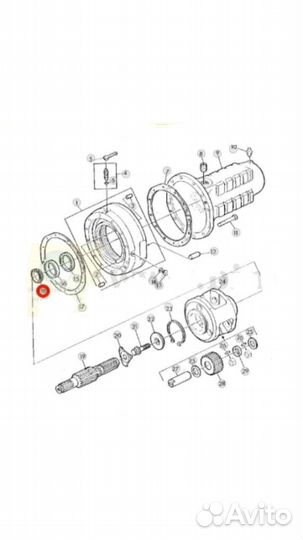 Подшипник john deere JD8955