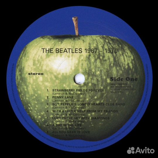 The Beatles – 1967-1970, 3LP, EU2023 (1973) новый