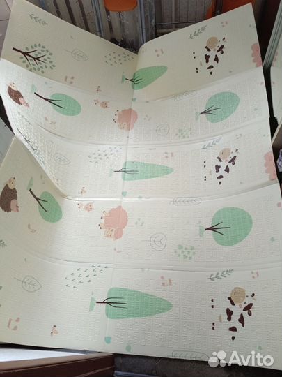 Коврик детский складной развивающий