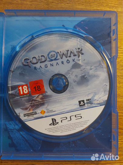 God of war ragnarok ps5 диск