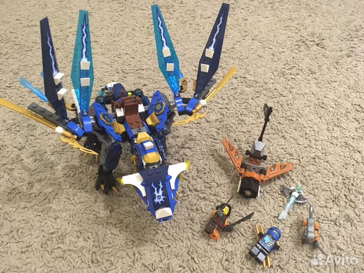 Lego Ninjago Джей и дракон стихий 70602