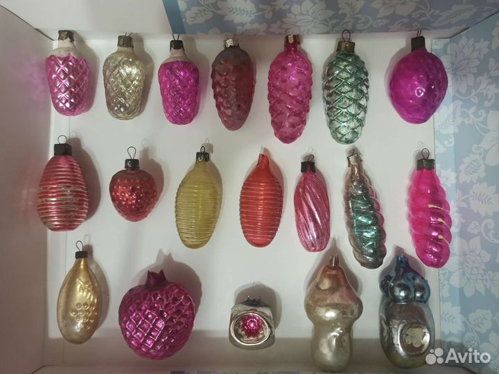 Елочные игрушки СССР