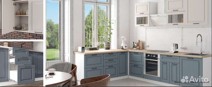 Кухонный гарнитур (кухня) Бруклин