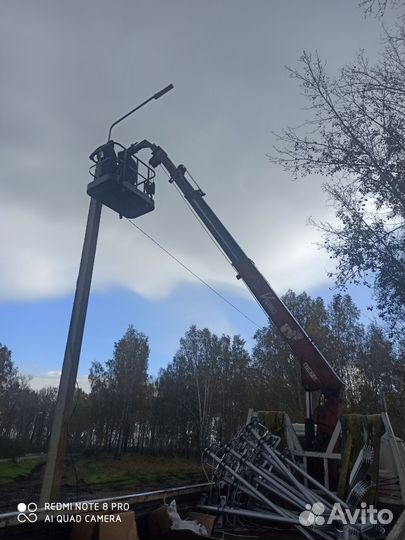 Аренда и услуги телескопической автовышки, 200 кг