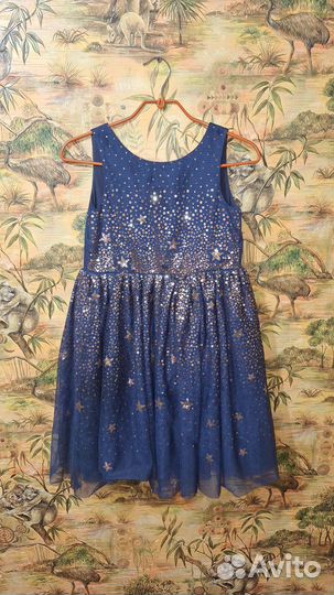 Платье нарядное h&m р.134