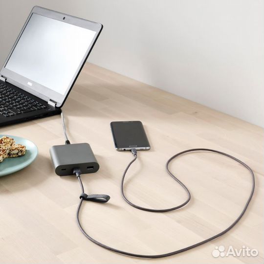 Кабель икеа лилльхульт USB А – micro-USB, 1.5 м