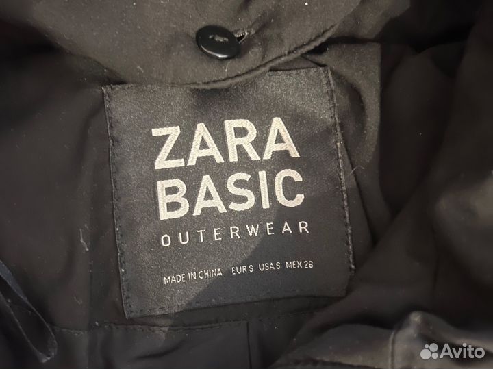 Пуховик женский Zara