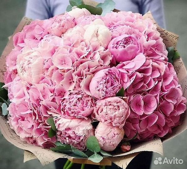 Пионы Букет пионов
