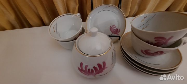 Рижские фарфоровые сервизы времен СССР
