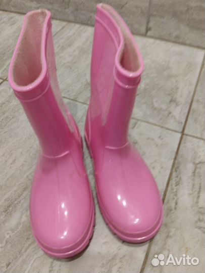 Детские резиновые сапоги