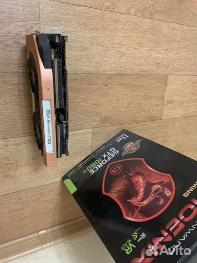 Видеокарта GTX 1080Ti Gainward Phoenix 11GB