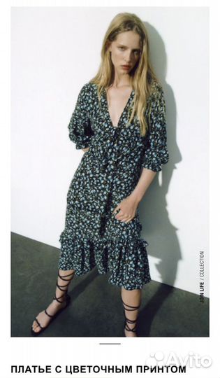 Платье zara новое XS-S