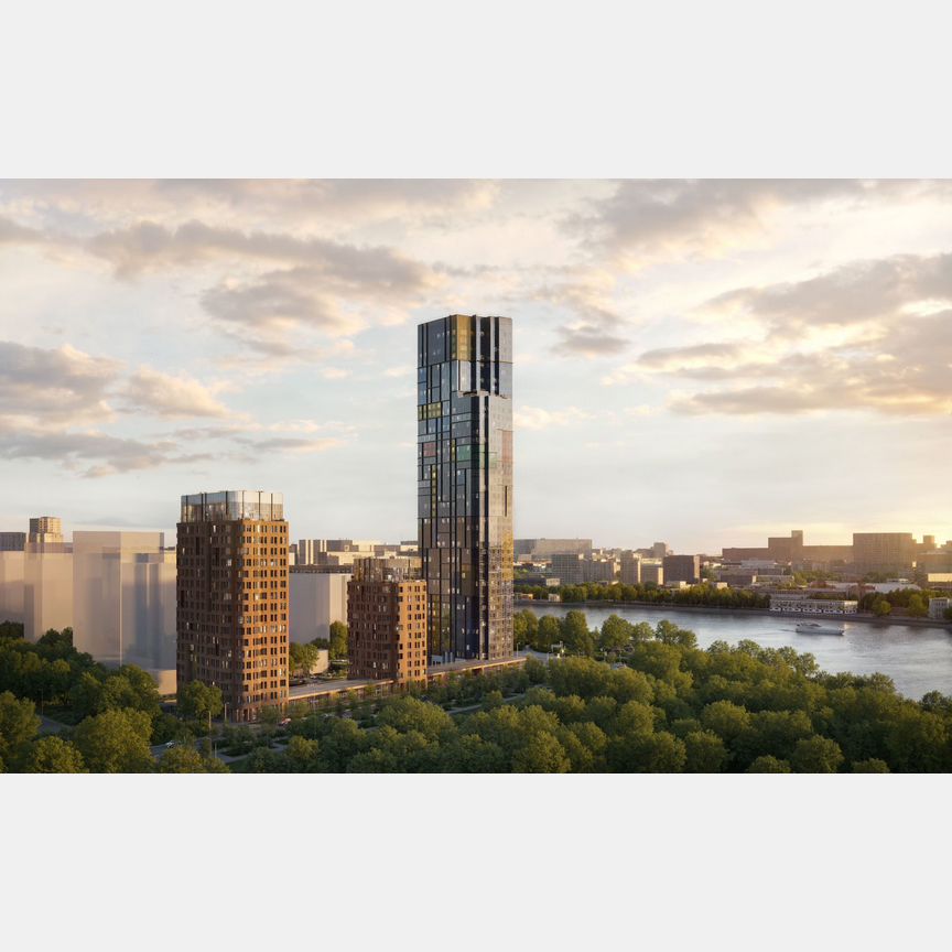 2-к. квартира, 53,6 м², 6/43 эт.