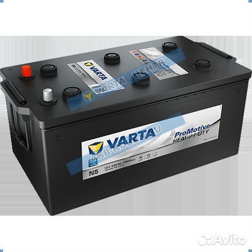 Аккумуляторы Varta на грузовое авто