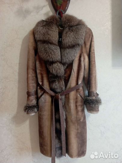 Шуба из мутона