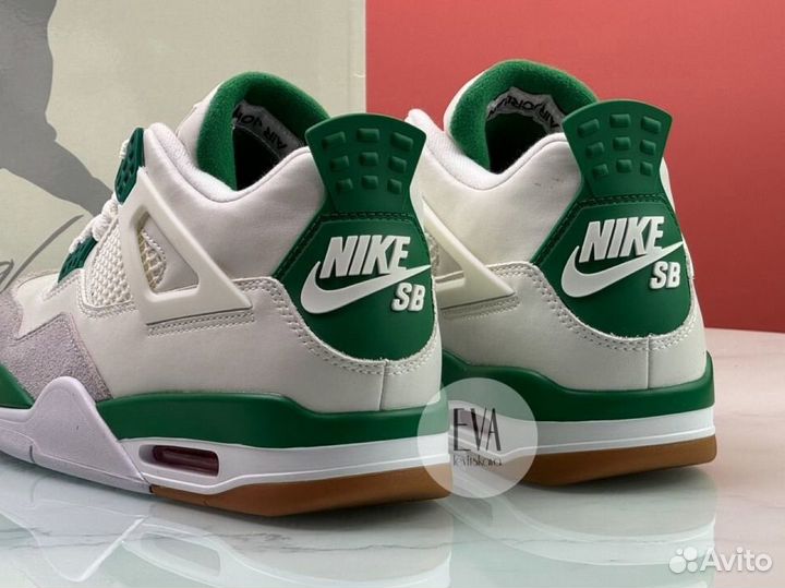 Кроссовки Nike SB X Air Jordan 4 SP 'Pine Green'