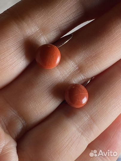 Антикварные серьги