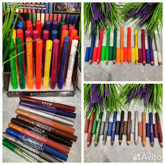 Тушь, подводки, карандаши, накладные ресницы