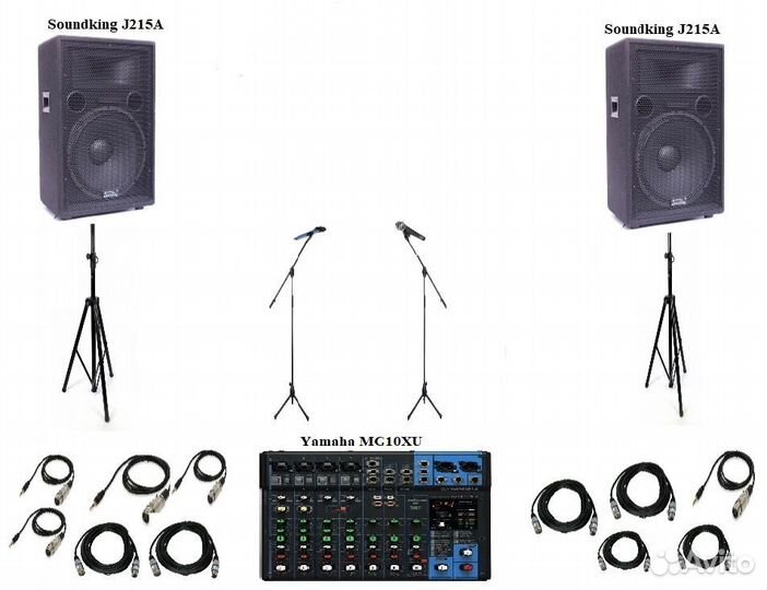 Прокат звукового оборудования