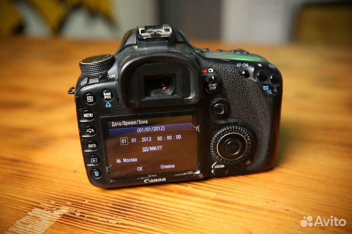 Камера Canon 7d body