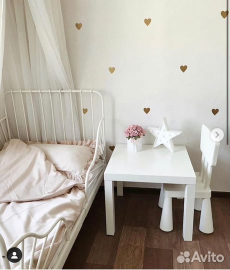 Детский стол и стульчик IKEA до 5 лет