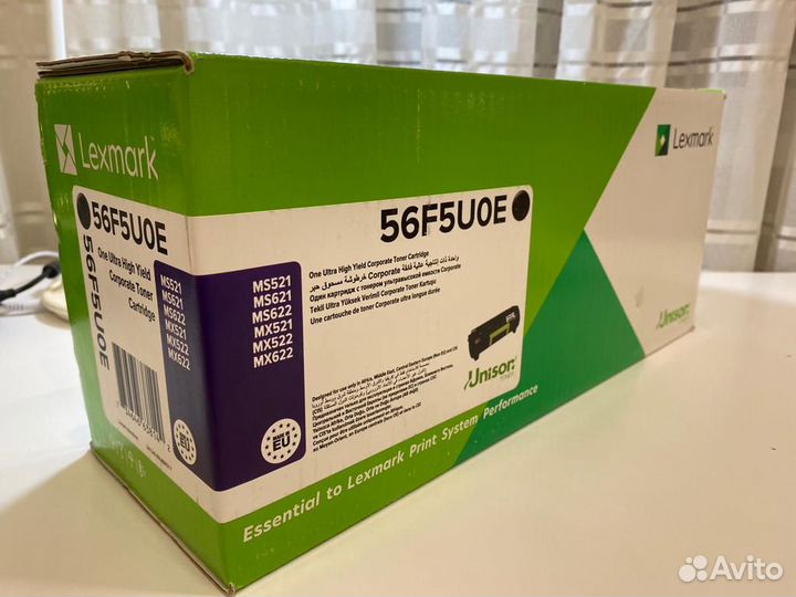 Картридж lexmark 56F5U0E оригинал