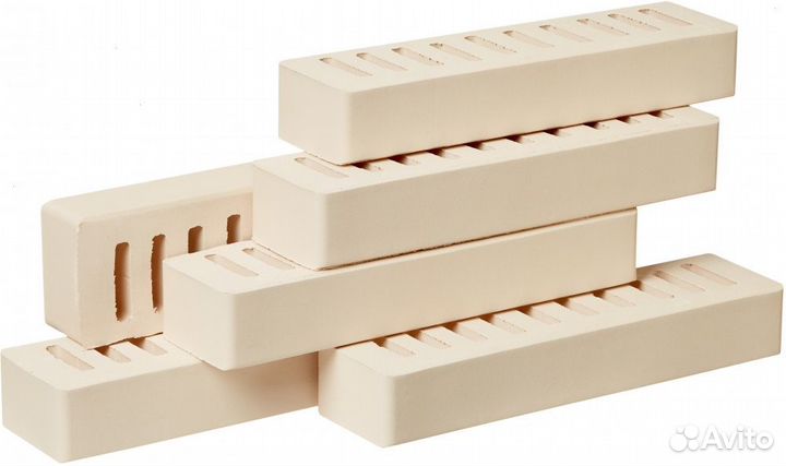 Кирпич облицовочный белый