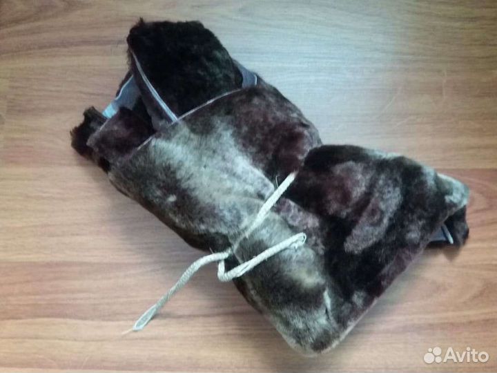 Натур. мех и ткани для рукоделия, мутон, норка