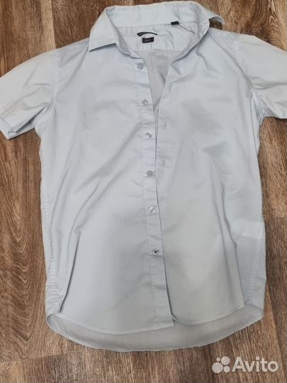 Рубашка на мальчика 158